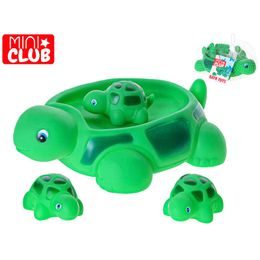 Mini Club želva 21cm do vany se třemi želvičkami 4m+ v síťce