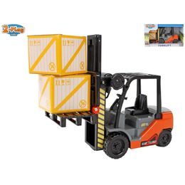 2-Play Traffic vysokozdvižný vozík 20cm na setrvačník v krabičce