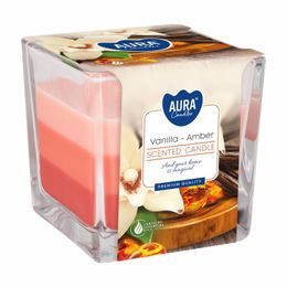 Bispol Svíčka ve skle 170g Vanilla Amber