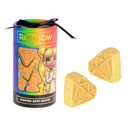 Rainbow High koupelová bomba 13x7cm se třpytkami 4druhy v krabičce 12ks v DBX