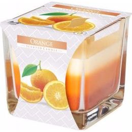 Bispol Svíčka ve skle 170g Orange
