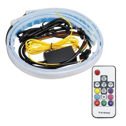 2x LED DRL denní osvětlení do smětlometu 45cm