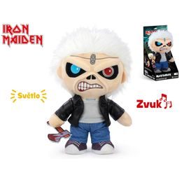 Iron Maiden Eddie 26cm plyšový na baterie se světlem a zvukem 0m+ v krabičce