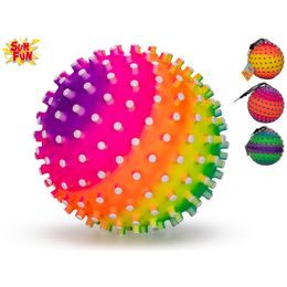 Sun Fun míč 21cm duhový 4barvy v síťce