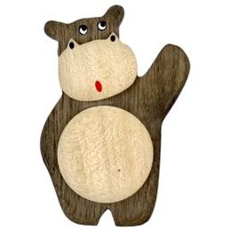 2Kids Toys Dřevěná magnetka velká Hroch