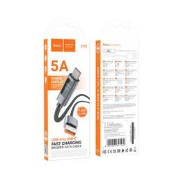 Favor 5A nabíjecí datový kabel 1m s displejem Type-C