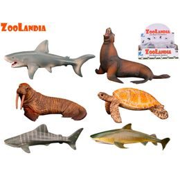 Zoolandia mořská zvířátka 9-15cm 6druhů v sáčku 24ks v DBX