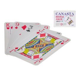 Karty Canasta 108ks v plastové krabičce ve fólii