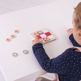 Bigjigs Toys Dřevěná harmonika přírodní