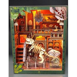2Kids Toys 3D skládačka Zarážka na knihy Miniatura domečku Dinosauří muzeum