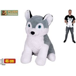 Plush Friends husky plyšový 45cm sedící 0m+