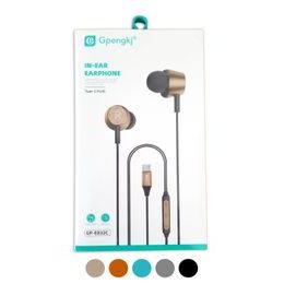 Sluchátka s Type-C kabel mix barev