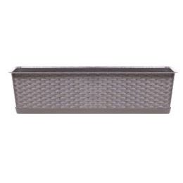 Truhlík s miskou RATOLLA CASE mocca 39,1cm