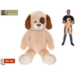 Plush Friends pes plyšový světle hnědý 80cm 0m+