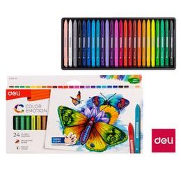 DELI Pastely plasticolor 24 barev Color Emotion