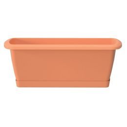 Truhlík s miskou RESPANA SET terakota 39,2cm