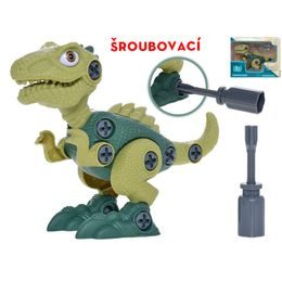 Dinosaurus stojící 21cm šroubovací v krabičce