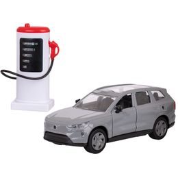 Kids Globe Traffic policie CZ 14cm kov zpětný chod na baterie světlo a zvuk 12ks v DBX