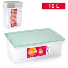 PF Plastový box LIVING 10L Surt Vrm