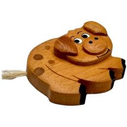 2Kids Toys Dřevěná magnetka velká Opice hnědá