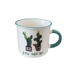 Porcelánový hrnek - Kaktus 9cm
