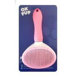 OKPup Kartáč vyčesávací na srst 19x10cm mix barev Fluff Care 2