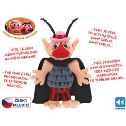 Příběhy včelích medvídků Pučmeloud plyšový 26cm česky mluvící na baterie v sáčku 0m+