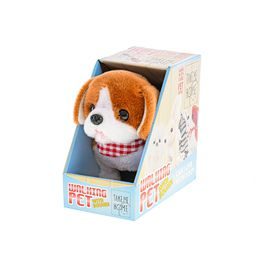 Panda červená plyšová 24cm sedící 0m+ v sáčku