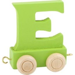 small foot Dřevěný traktor zelený