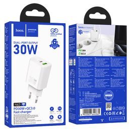 Gentle PD30W dual port adaptér BÍLÝ