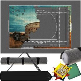 Petit Collage Vkládací puzzle s čísly a tvary vícejazyčné