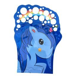 Bubbles zábavná rukavice s bublifukem - unicorn