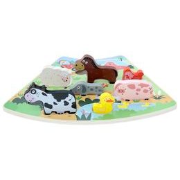 2Kids Toys Dřevěné puzzle Safari propojitelné