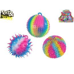 Toys&Trends míček gigantický strečový duhový 16cm 3druhy 6ks v DBX