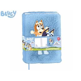 Bluey zápisník plyšový 22x16x2,5cm 80stran