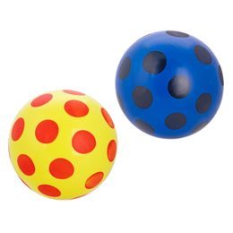 Míč 23cm s puntíky 2barvy 10m+ v síťce