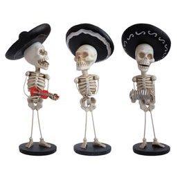 Nemrtvý mariachi postavičky 30x12cm