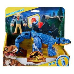 Sada se Stegosaurem a Dr. Alanem Grantem - Imaginext Jurassic World Fisher Price