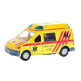 Kids Globe Traffic Volvo EX90 kov s přívěsem pro koně 28cm zpětný chod v krabičce