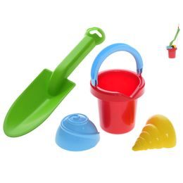 Sada na písek 4ks s kbelíkem 10,5cm 12m+ v síťce