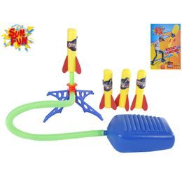 Sun Fun vystřelovač raket + 4rakety v krabičce