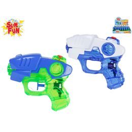 Sun Fun vodní pistole 12cm 2barvy 16ks v DBX