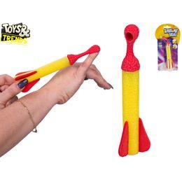 Toys&Trends raketa 15cm vystřelovací na kartě