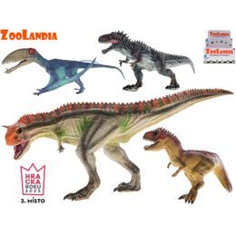 Zoolandia dinosaurus 24-30cm 4druhy 8ks v DBX