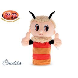 Příběhy včelích medvídků Čmelda - maňásek plyšový 24cm 0m+ v sáčku