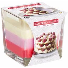 Bispol Svíčka ve skle Raspberry Cloud