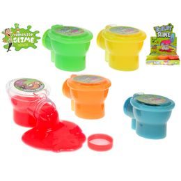 Professor Slime toaleta se slizem 10cm 6barev 12ks v DBX