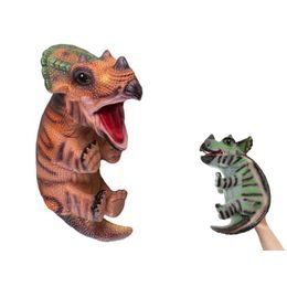 Maňásek dinosaurus mládě 42cm 2barvy v sáčku