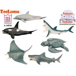 Zoolandia mořská zvířátka 8-15cm 6druhů v sáčku 24ks v DBX