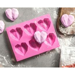 Forma na muffiny ve tvaru srdíček - 3D HEARTS